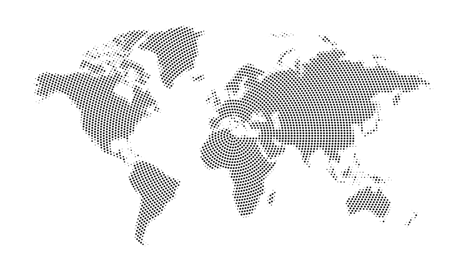 World map showing international academic engagement locations